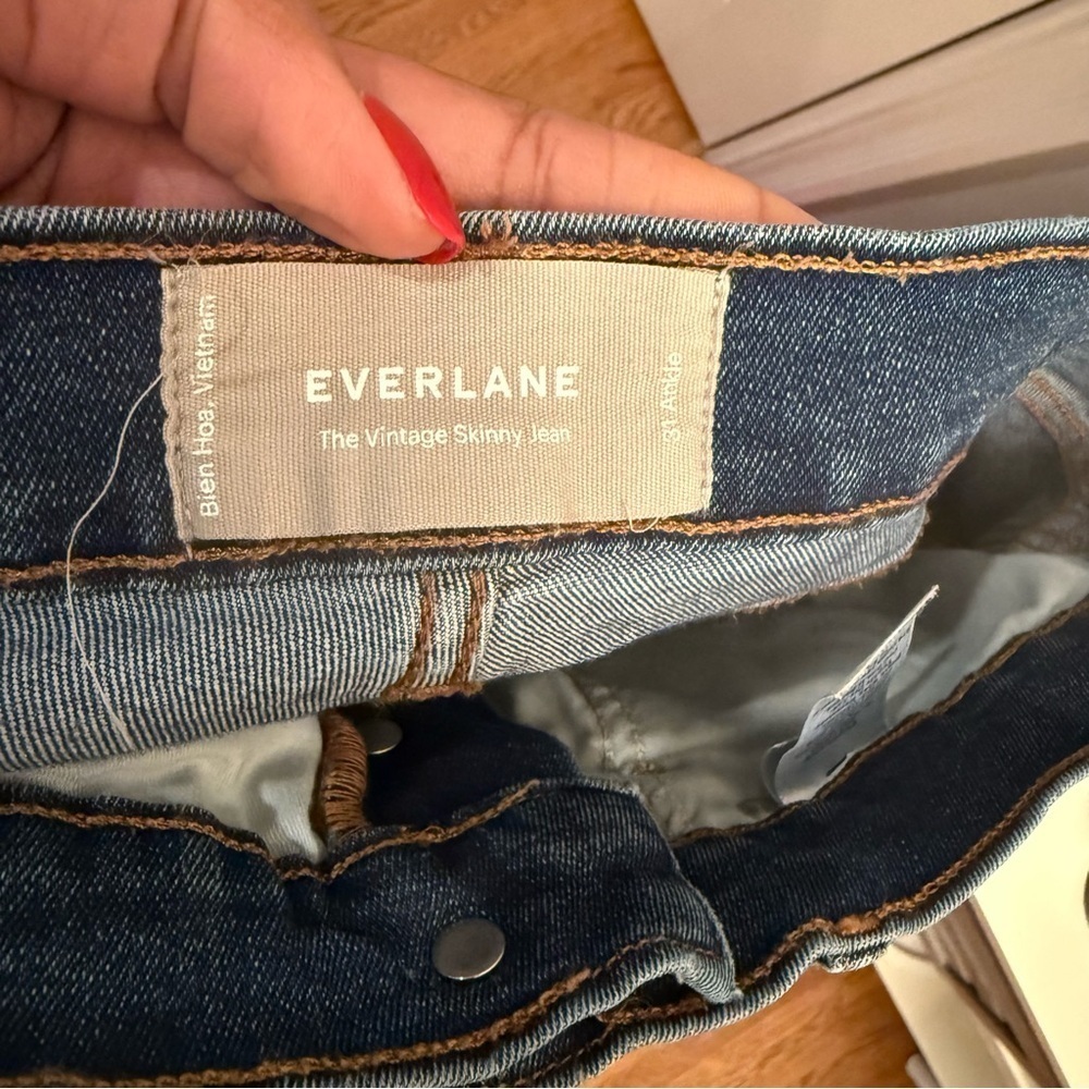 Everlane Vintage skinny ankle jeans. Women size 31 - Picture 1 of 4